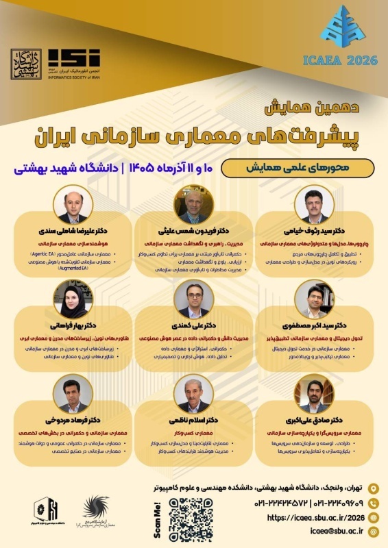 دهمین همایش پیشرفت های معماری سازمانی ایران